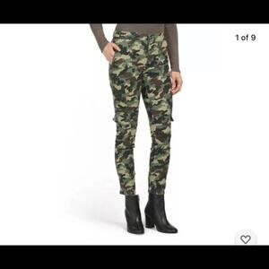 NWT BLUE REVIVAL TEDDY CARGO SKINNY‎ ANKLE JEANS 24